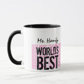 Mug Le meilleur cadeau V19 du professeur de Sciences (Gauche)