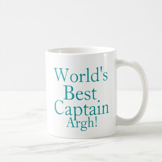 Mug Le meilleur capitaine des mondes (Droite)