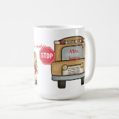Mug Le meilleur chauffeur de bus dans le monde (peut (Devant droit)