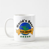 Mug Le meilleur chauffeur du bus du monde (Gauche)