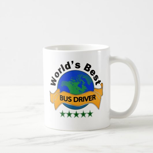 Mug Le meilleur chauffeur du bus du monde (Droite)