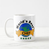 Mug Le meilleur chef du monde (Gauche)