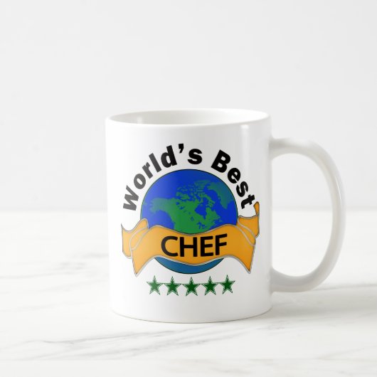 Mug Le meilleur chef du monde (Droite)