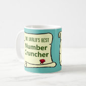 Mug Le meilleur chiffonnier du monde. (Devant gauche)