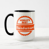 Mug Le meilleur coiffeur du monde (Gauche)