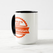 Mug Le meilleur coiffeur du monde (Devant gauche)