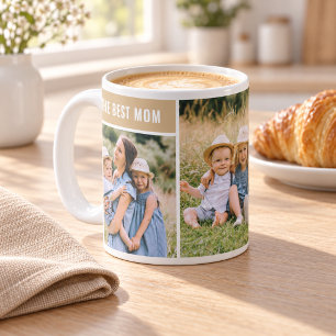 Mug Le Meilleur Collage Photo Maman Neutre
