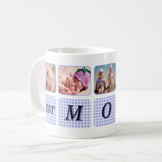 Mug Le meilleur collage toujours fait sur commande de (Devant gauche)
