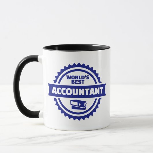 Mug Le meilleur comptable du monde (Gauche)