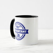 Mug Le meilleur comptable du monde (Devant gauche)