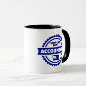 Mug Le meilleur comptable du monde (Devant droit)