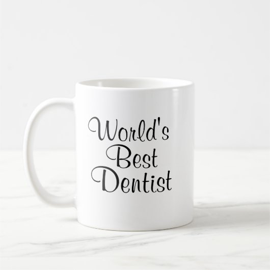 Mug Le meilleur dentiste des mondes (Gauche)