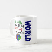 Mug Le meilleur dentiste en monde 2 (papa) (Devant gauche)