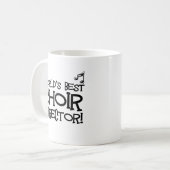 Mug Le meilleur directeur du choeur du monde (Devant gauche)