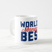Mug Le meilleur directeur du monde (Devant gauche)