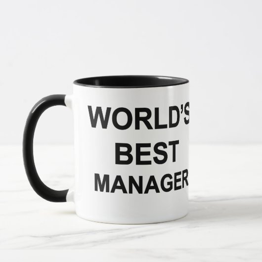 Mug Le meilleur directeur du monde (Gauche)