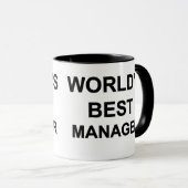 Mug Le meilleur directeur du monde (Devant droit)