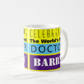 Mug Le Meilleur Docteur (Devant droit)