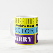 Mug Le Meilleur Docteur (Devant gauche)