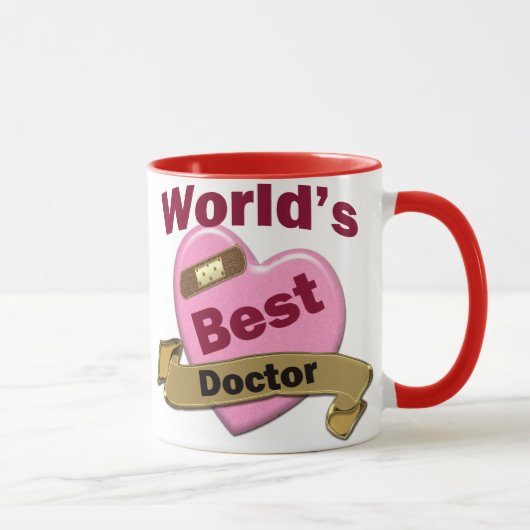 Mug Le meilleur docteur du monde (Droite)