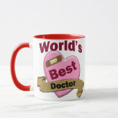 Mug Le meilleur docteur du monde (Gauche)