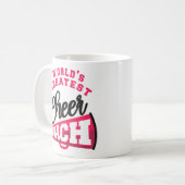 Mug Le Meilleur Entraîneur Cheer World De Cheer Cheer (Devant gauche)