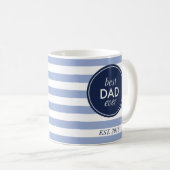 Mug le meilleur est de papa jamais. 2016 (Devant droit)