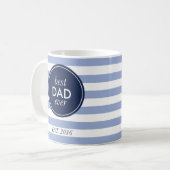 Mug le meilleur est de papa jamais. 2016 (Devant gauche)