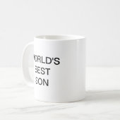 Mug Le meilleur fils du monde (Devant gauche)