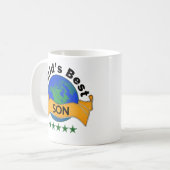 Mug Le meilleur fils du monde (Devant gauche)