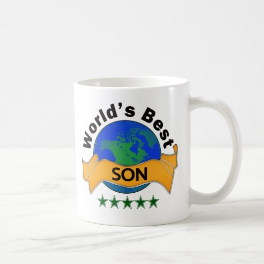 Mug Le meilleur fils du monde (Droite)