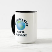 Mug Le meilleur fonctionnaire du monde (Devant gauche)