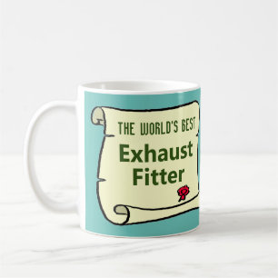 Mug Le Meilleur Garage d'Échappement De Véhicules Au