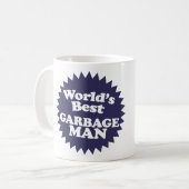 Mug Le meilleur Garbage Man du monde (Devant gauche)