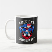 Mug Le meilleur garçon chien d'Amérique (Gauche)