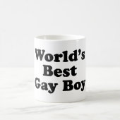 Mug Le meilleur garçon gai du monde (Centre)