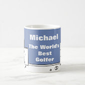 Mug Le meilleur golfeur du monde (Centre)