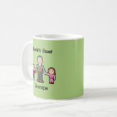 Mug Le meilleur grand-papa du monde fait sur commande (Devant gauche)