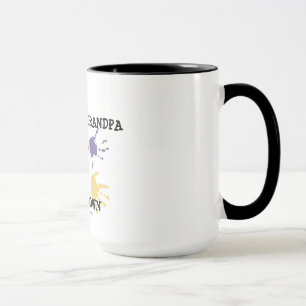 Mug Le meilleur grand-papa du monde remet vers le bas