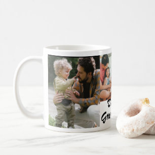 Mug Le meilleur Grand-Père Ever 4 photos blanc