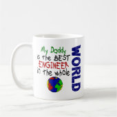Mug Le meilleur ingénieur en monde 2 (papa) (Gauche)