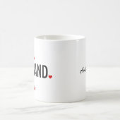 Mug Le meilleur jour de Valentines de mari jamais (Centre)