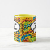 Mug Le meilleur livre de bande dessinée moderne amusan (Centre)