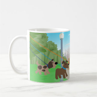 Mug Le meilleur marcheur du chien du beau monde de
