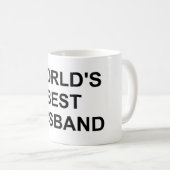 Mug Le meilleur mari du monde original (Devant droit)