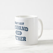 Mug Le meilleur mari et le père du monde (Devant droit)