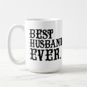 Mug Le meilleur mari jamais (Gauche)
