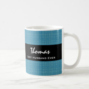 Mug Le meilleur mari nom fait sur commande toujours