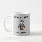 Mug Le meilleur mécanicien du monde (Gauche)