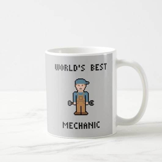 Mug Le meilleur mécanicien du monde (Droite)